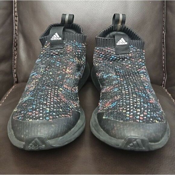 Adidas Boys Rapidarun Knit Athletic Running Shoes Sneakers Size 6 main image 5